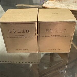 2 Stila Lingerie Soufflé Skin Perfecting Color - Gold and Brown